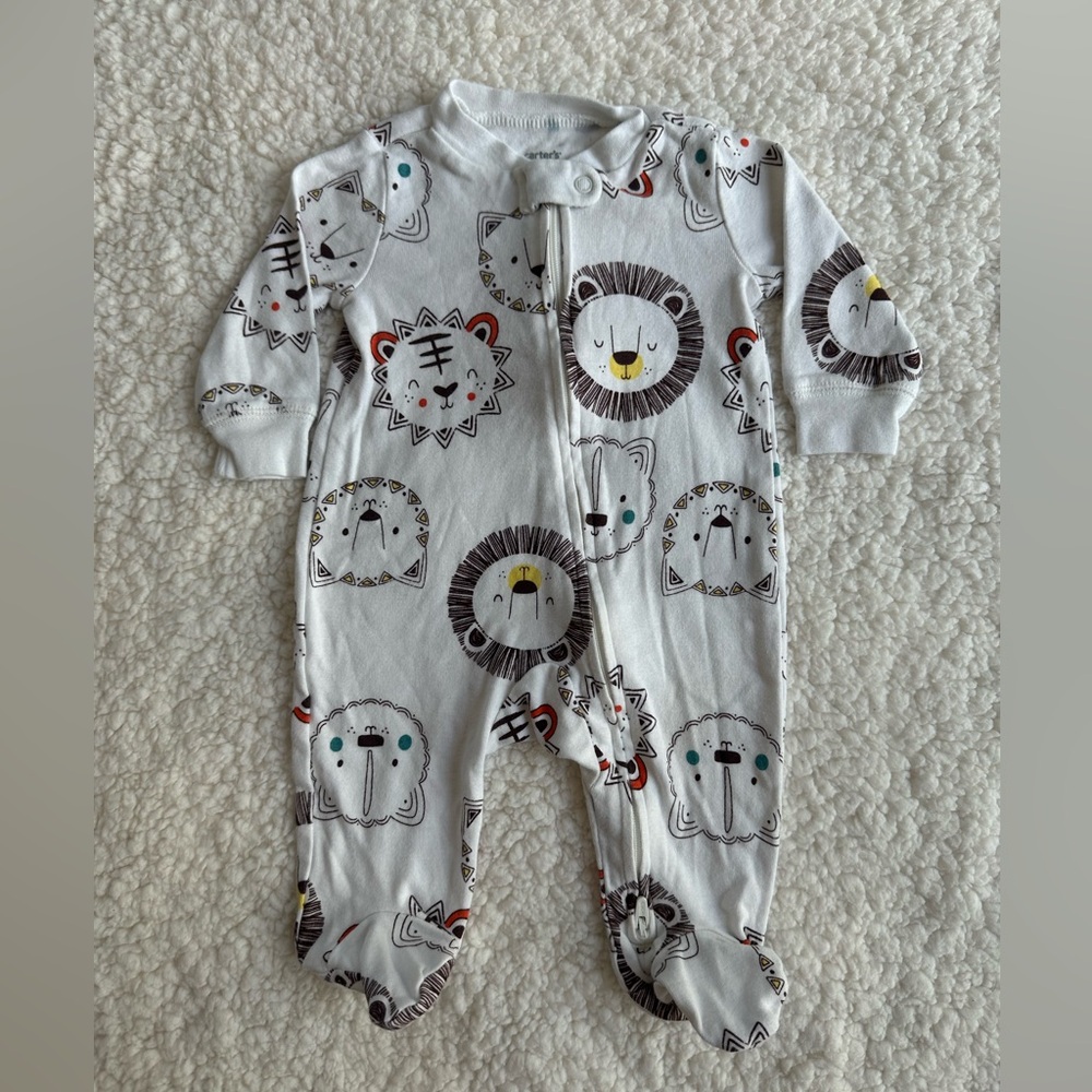 Carter’s Zipper Footie Onesie